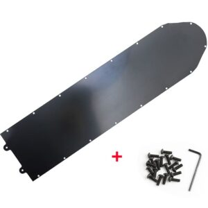 Plaque de protection cache batterie en aluminium Ninebot G30 MAX / G30D