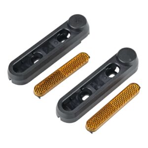 Cache boulon roue arrière réfléchissant Ninebot F2 / F2 Pro / F2 Plus