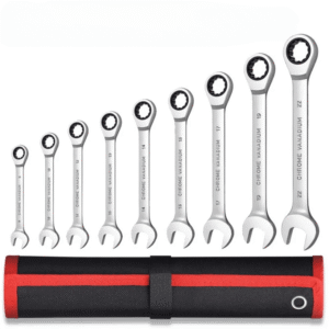 Coffret clé plate cliquet