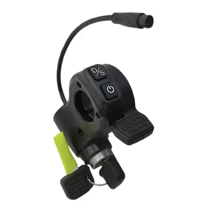 Gâchette accélérateur + contacteur clés Kukirin G2 Matser (2)