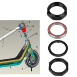 Roulement à bille guidon Ninebot E2 Pro - 2