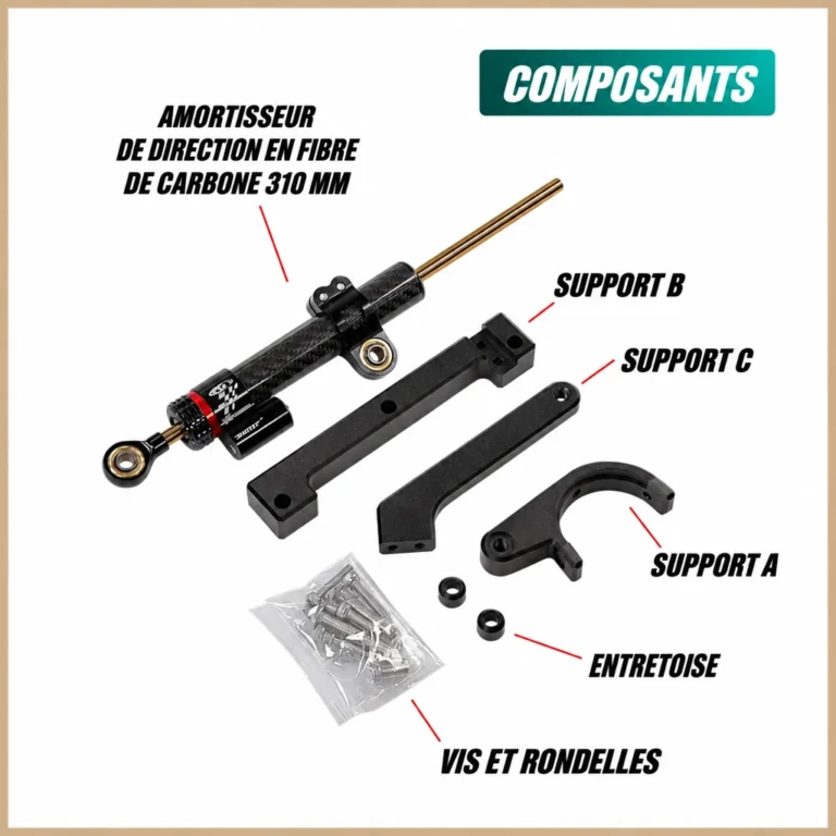 Amortisseur de guidon Kugoo F3 Pro Max
