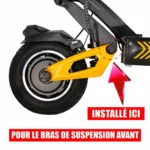 Axe avec rondelle et écrou Vsett 10+ (Plus)