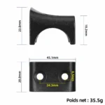 Base inférieure guidon Xiaomi Scooter 6 Lite