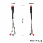 Câble de liaison écran Kukirin T3
