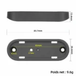 Cache latéral Xiaomi Scooter 6