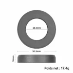 Cache tête arbre de direction Xiaomi Scooter 6 Lite