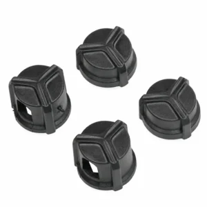 Capuchon boulon écrou roue Vsett 9 / 9+ - 4 capuchons : 2 M12 + 2 M12 avec trou