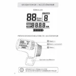 Écran compteur gâchette accélérateur Inokim OXO (60V)