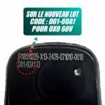 Écran compteur gâchette accélérateur Inokim OXO (60V)