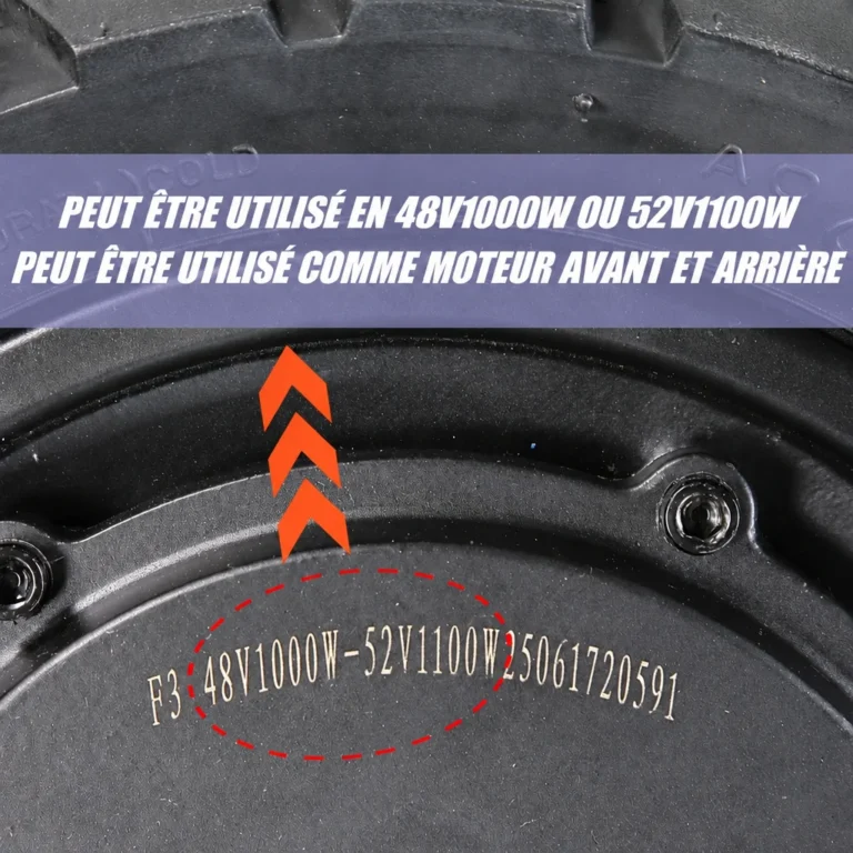 Moteur arrière Kugoo F3 Plus / F3 Pro Max