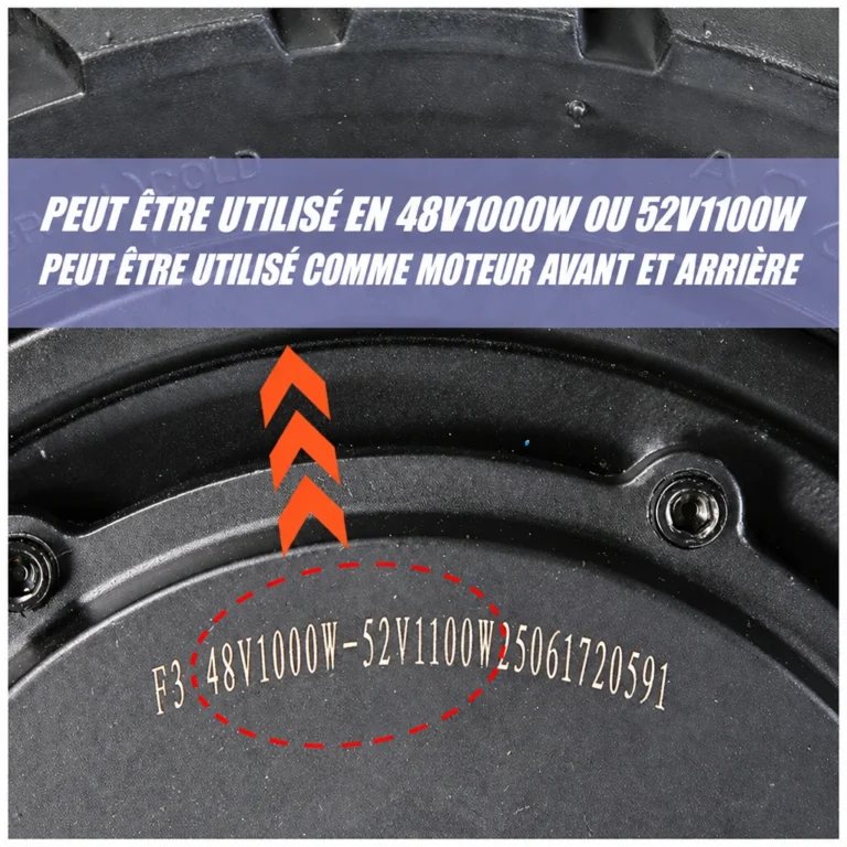 Moteur arrière Kugoo F3 Plus / F3 Pro Max