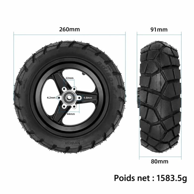 Roue complète avec jante Kukirin T3